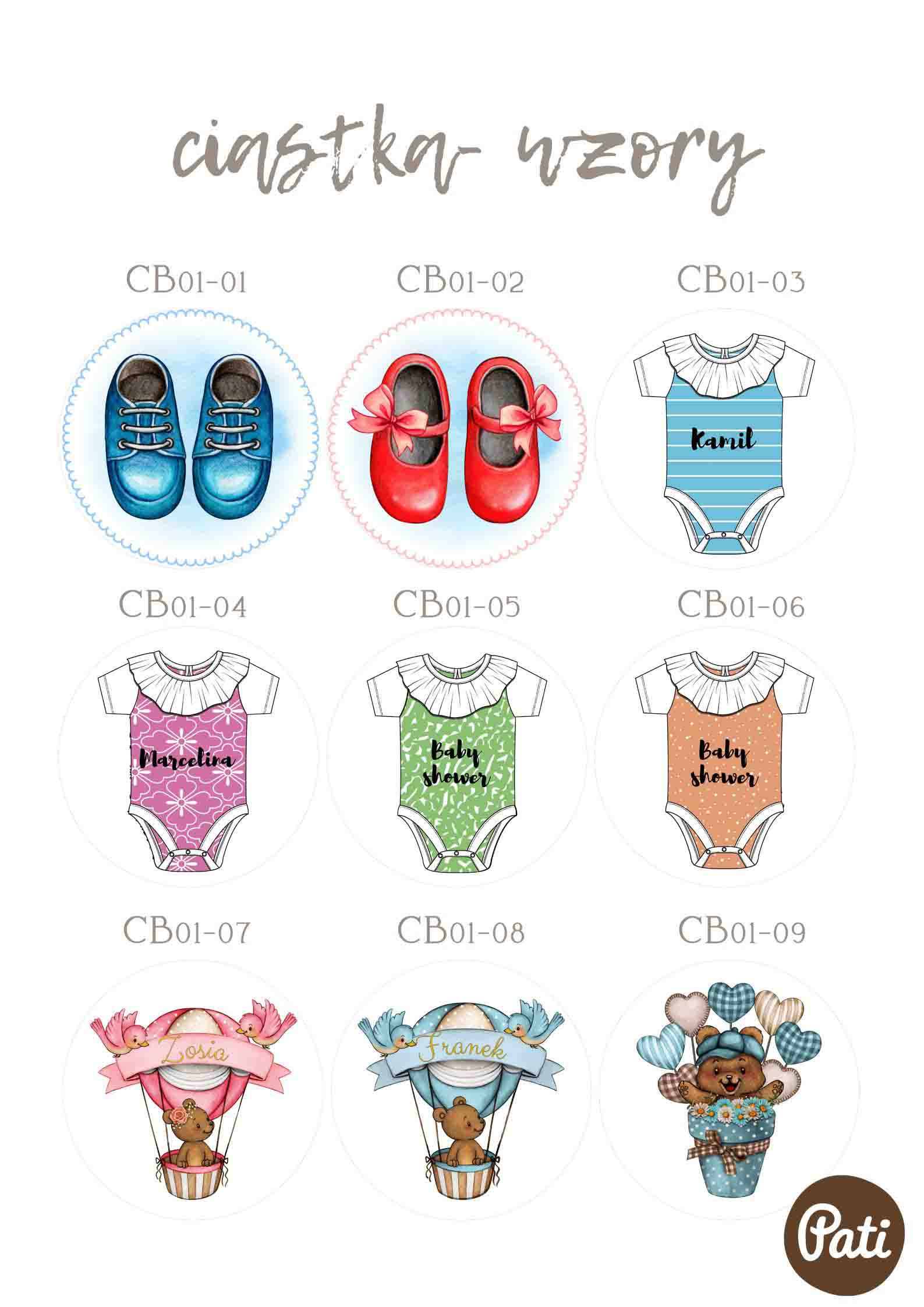 Ciastka baby shower - obrazek 2