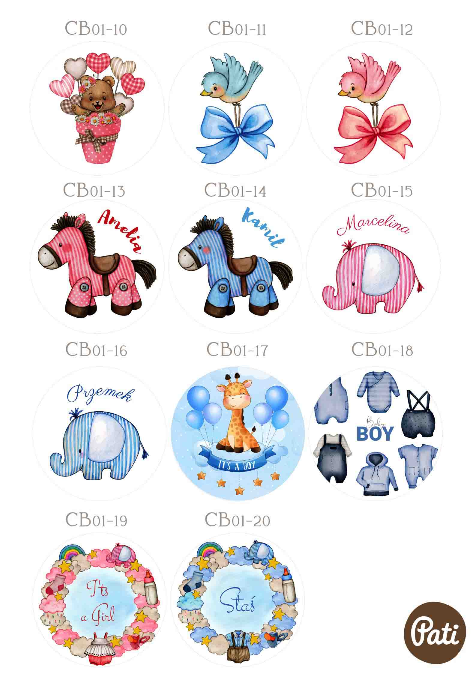 Ciastka baby shower - obrazek 3