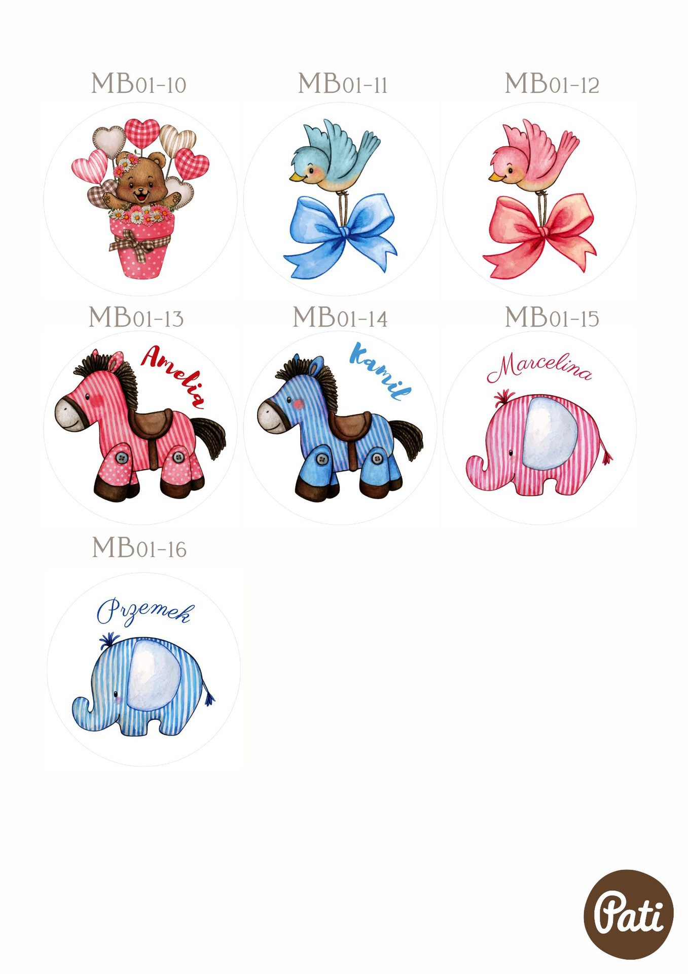 Makaroniki baby shower - obrazek 3