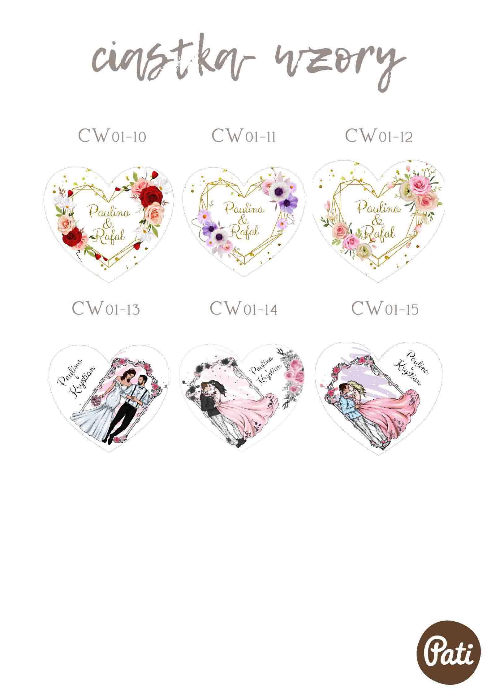 Ciastka weselne - obrazek 3