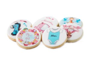 Ciastka baby shower