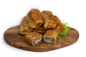 Krokiety z pieczarkami i mozzarellą