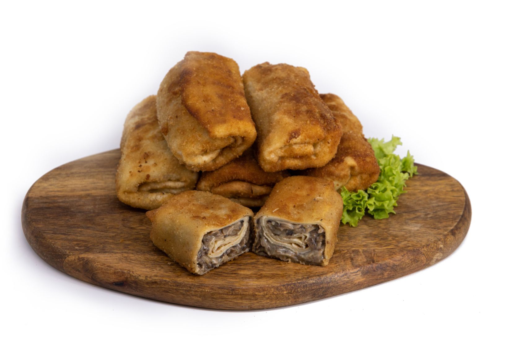 Krokiety z pieczarkami i mozzarellą