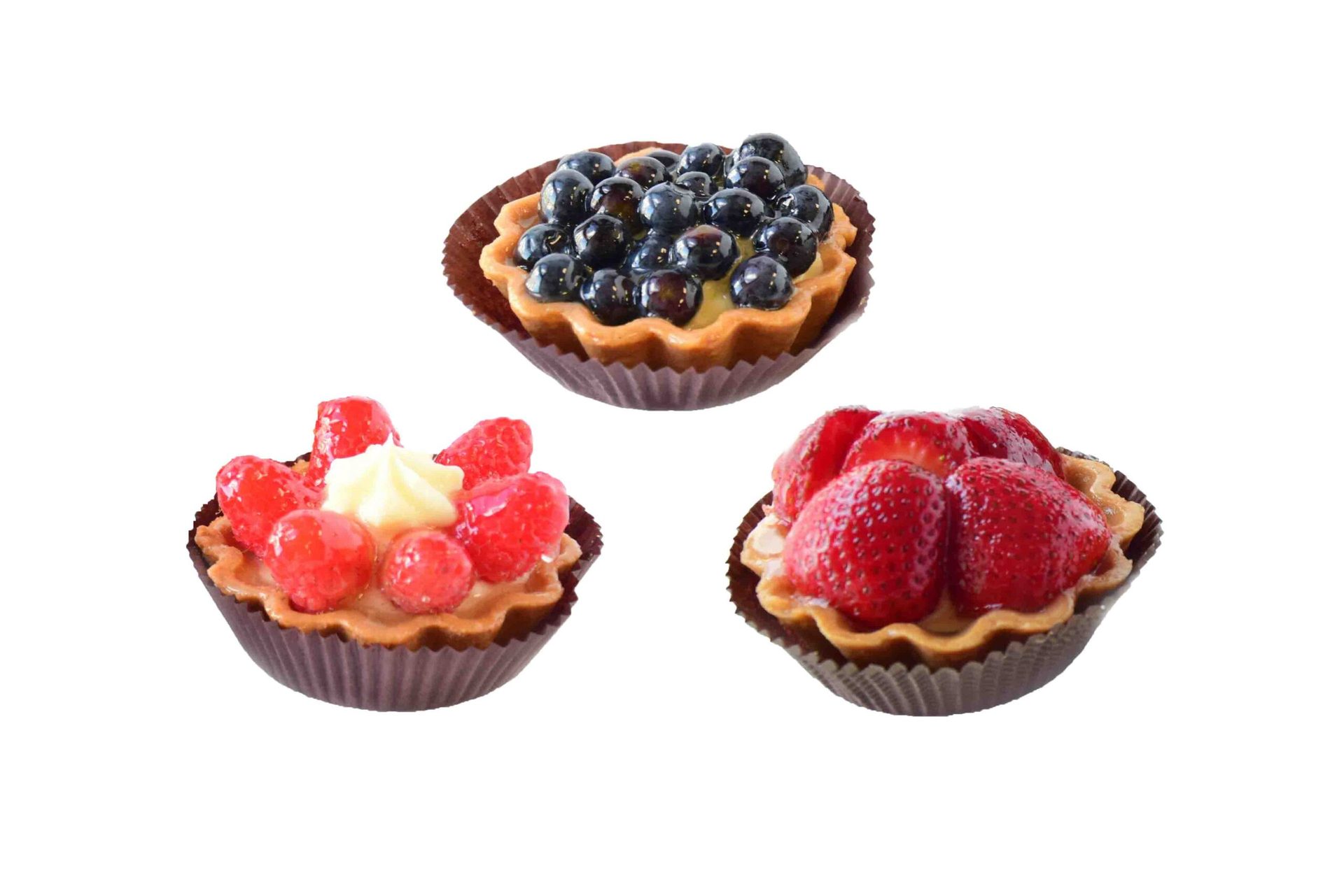 Babeczka z owocami sezonowymi