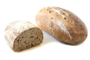 Chleb dojrzewający z kiełkami pszenicy