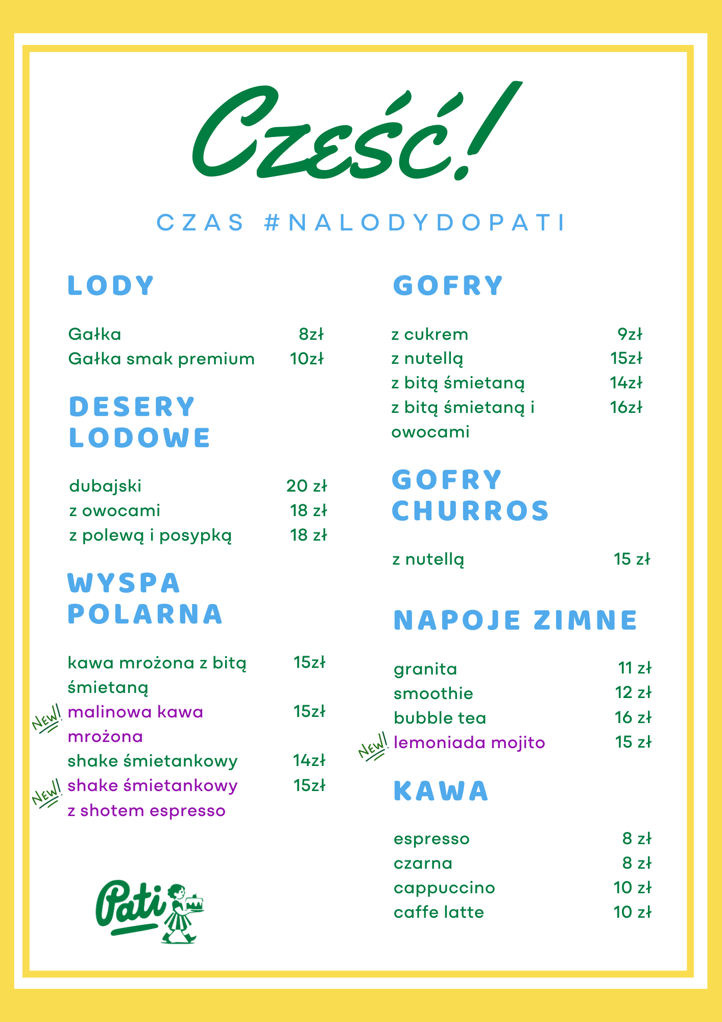 Menu Koszarowa